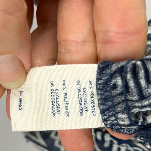 Long sleeve semi sheer boho/Aztec polkadot print blouse - Picture 10 of 10